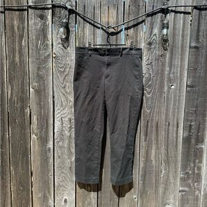 Club Monaco Black High-rise Slim Fit Slacks/ Dress Pant Size 8 24.5” inseam